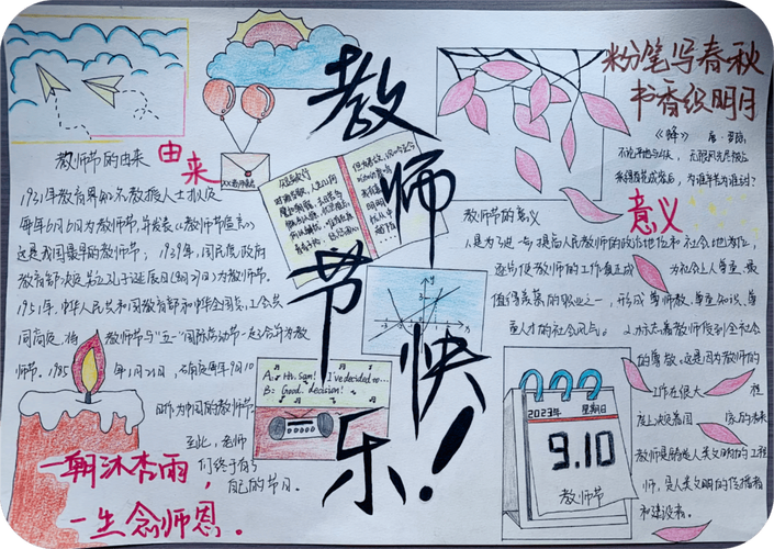 师者如光,照亮前路手抄报师者如光，照亮前路——手抄报中的智慧与力量